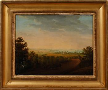 OKÄND KONSTNÄR, olja på duk, 1800-tal.