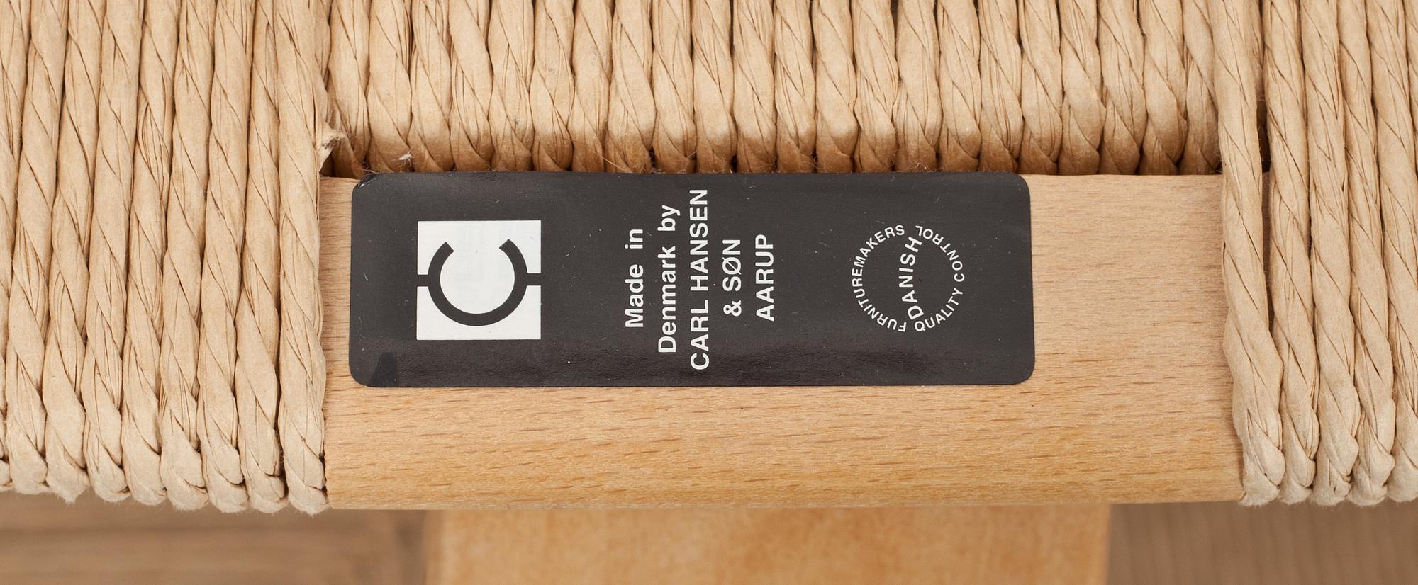 STOLAR, 4 st, "Y-stolen", Hans J Wegner, Carl Hansen & Son, 2006.