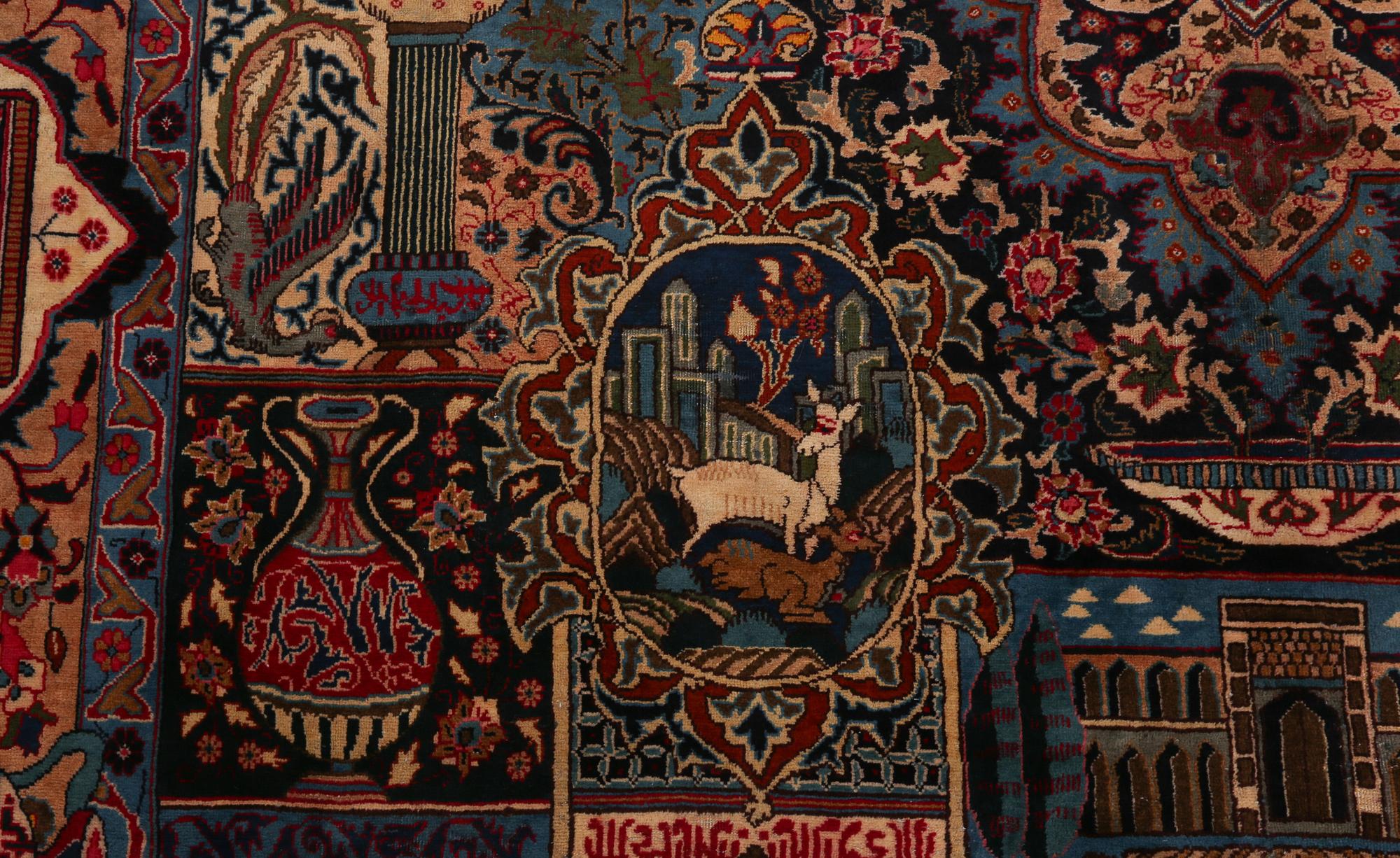MATTA, Kashmar, modern tillverkning, signerad, 390 x 290 cm.