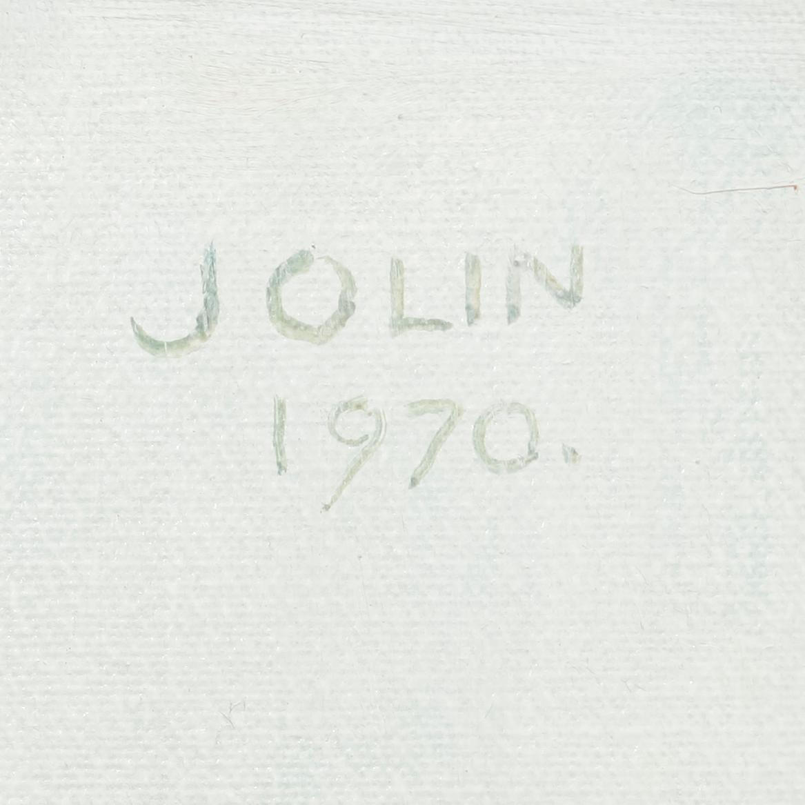 EINAR JOLIN, olja på duk, signerad och daterad 1970.