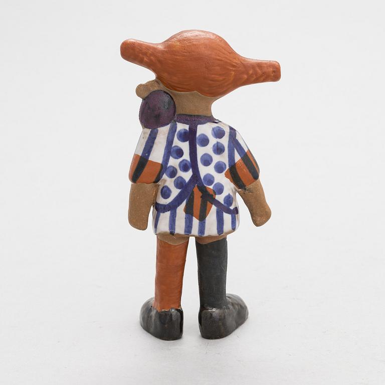 Lisa Larson, figurin, stengods, "Pippi Långstrump", Gustavsberg.