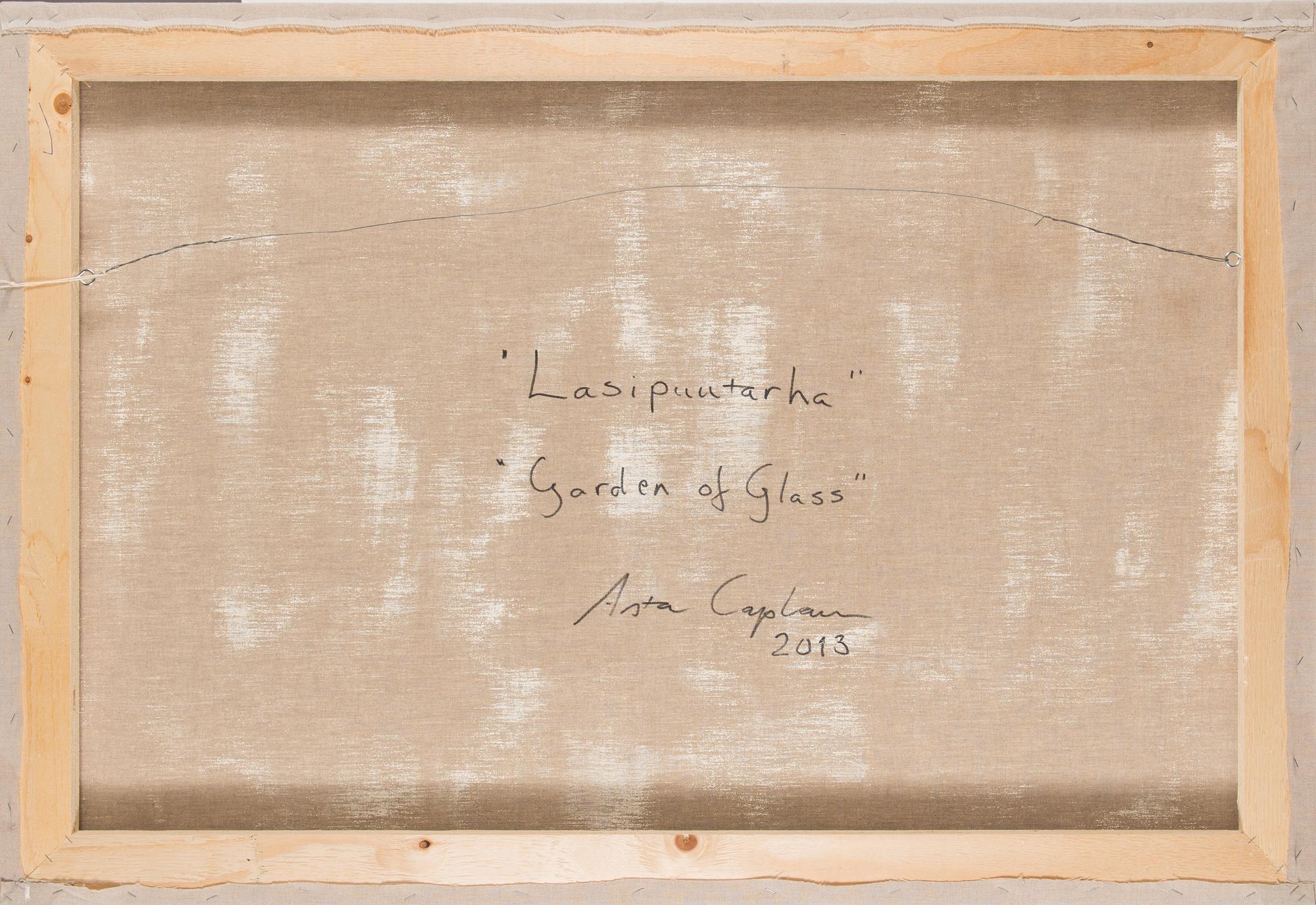 Asta Caplan,"Trädgård av glas".