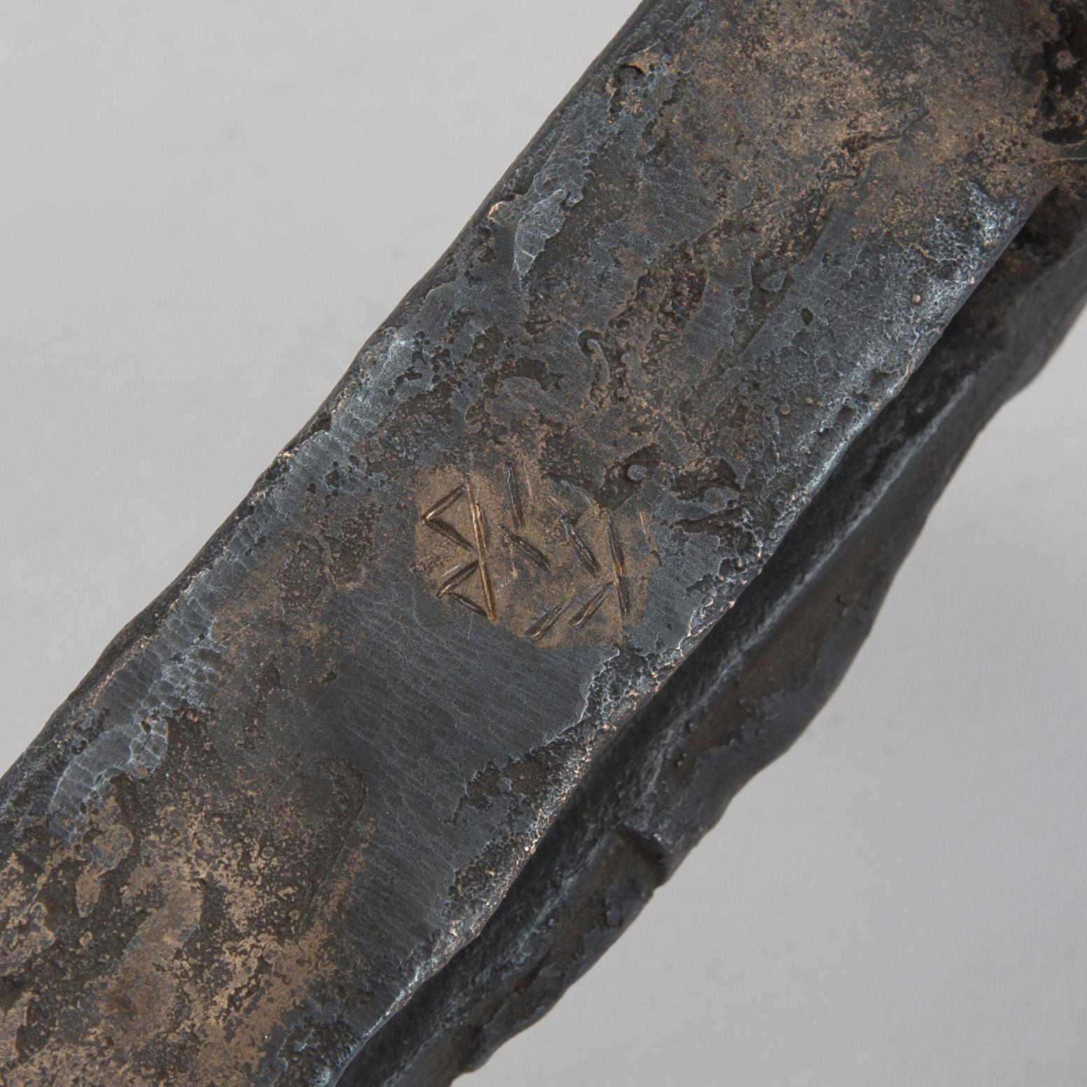 KG BEJEMARK, skulptur, "Nils Ferlin", signerad.