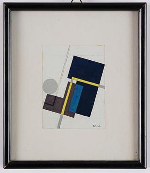 Erik Olson, Studie till "Diagonal komposition".