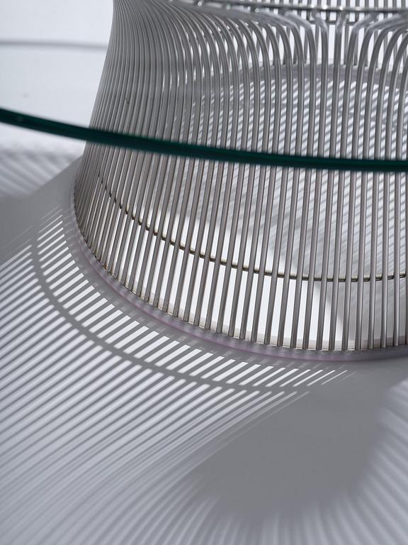 Warren Platner, a "Platner Coffee Table", Knoll, 2000s.