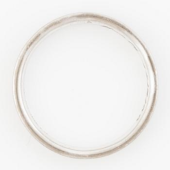 Georg Jensen, ring "Magic" full eternity band 18K white gold with brilliant-cut diamonds.