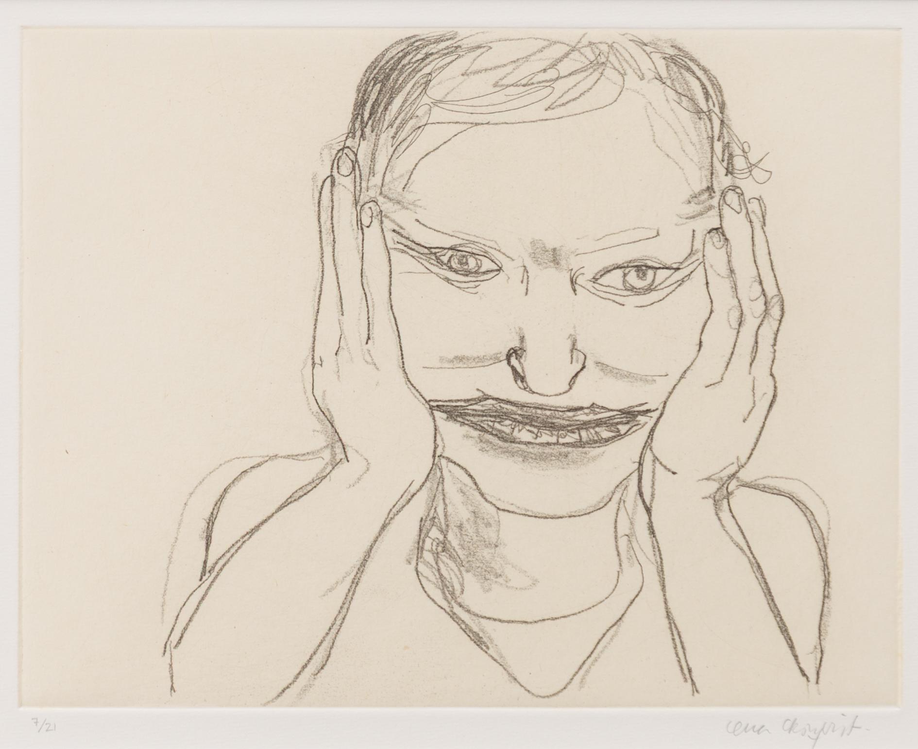 Lena Cronqvist, “Faces IV”.