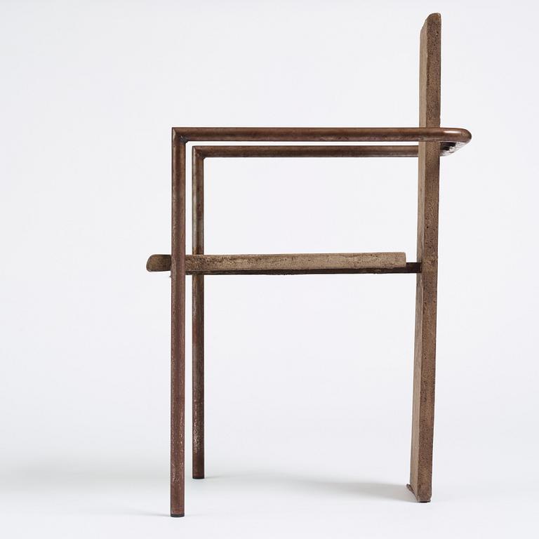 Jonas Bohlin, ”Concrete”, karmstol, Källemo, efter 1981.
