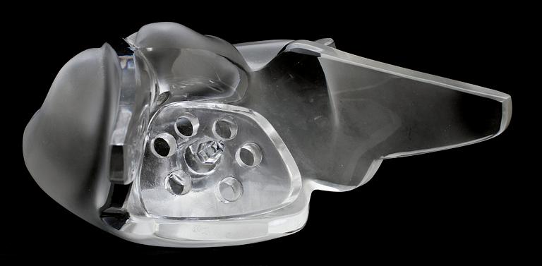 TULPANVAS, glas, Lalique, Frankrike, 1900-talets andra hälft.