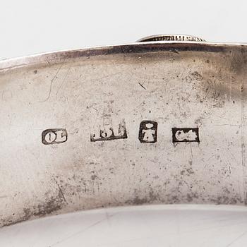 Armband, silver, Knut Oskar Lundgren  (1862-1889), Åbo.