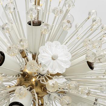 Emil Stejnar, a 'Snowball' ceilinglamp, modell Pyj-140702, Rupert Nikoll, 1960's.