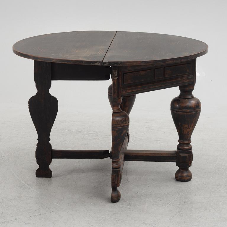 A Baroque style table, 19th Century.