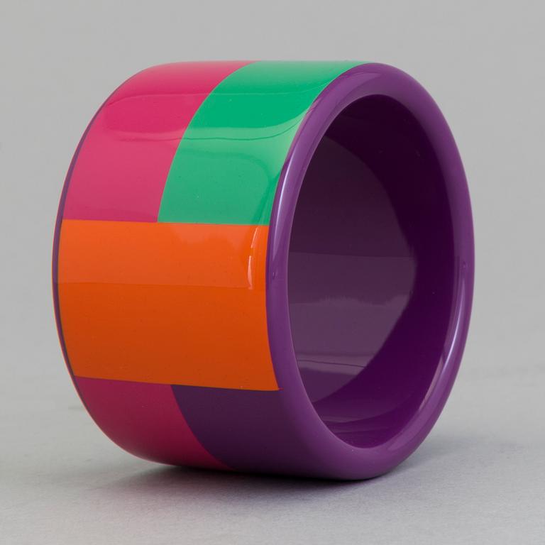 A Bangle "Le Bois Laqué" by Hermés.