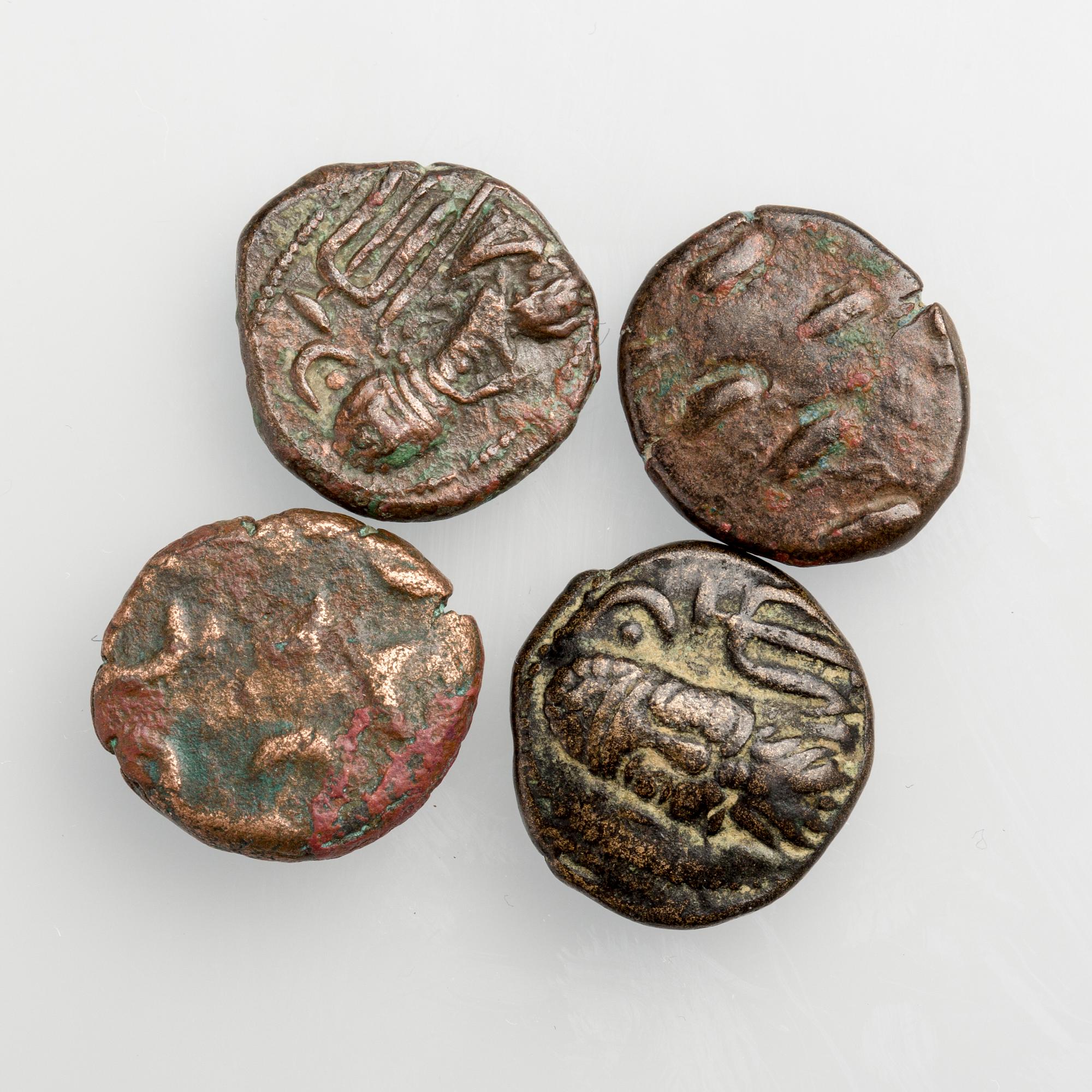 MYNT, 4 st, Persiska riket Elmay(ca 100 e.Kr). 14 gr.