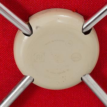 Arne Jacobsen, karmstolar, fyra st, Måsen/liljan", Fritz Hansen, Danmark, 1960-tal.