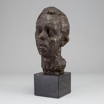 NINNAN SANTESSON, Bronze head, sugned, foundry mark.