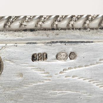 Fartyg, s.k. Nef, silver, sannolikt Tyskland omkring år 1900.