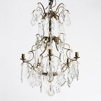 Chandelier, Rococo style, first half of the 20th century.
