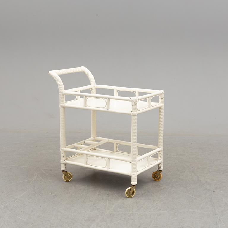 a serving trolley from the second half of the 20th century.