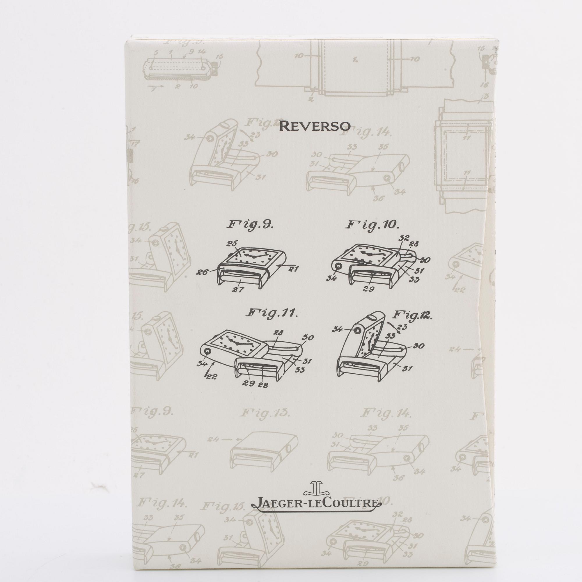 JAEGER-LE COULTRE, Reverso Classique, wrist watch, 23,5 x 33,5 (38,5) mm. 1996.