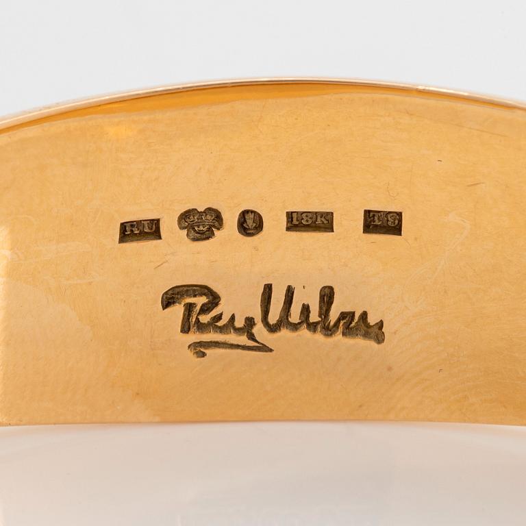 Rey Urban, an 18k gold bangle, Stockholm 1969.