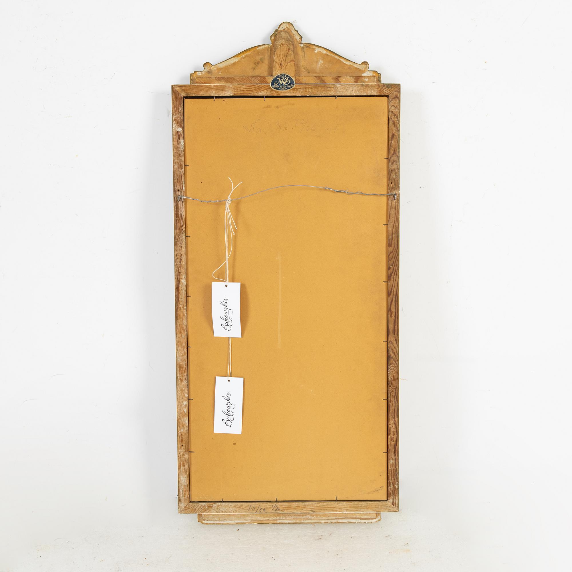 A Swedish Grace mirror, NYA AB, Nordisk Konstindustri, Norrköping, 1920's/30's.