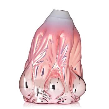53A. Hanna Hansdotter, skulptur, "Dripping print", ed. AP 1/2 The Glass Factory, Boda Glasbruk, 2018.