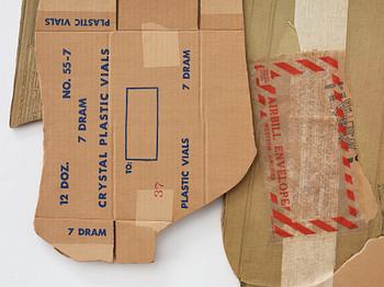 Robert Rauschenberg, Cardbird III from: "Cardbird series".