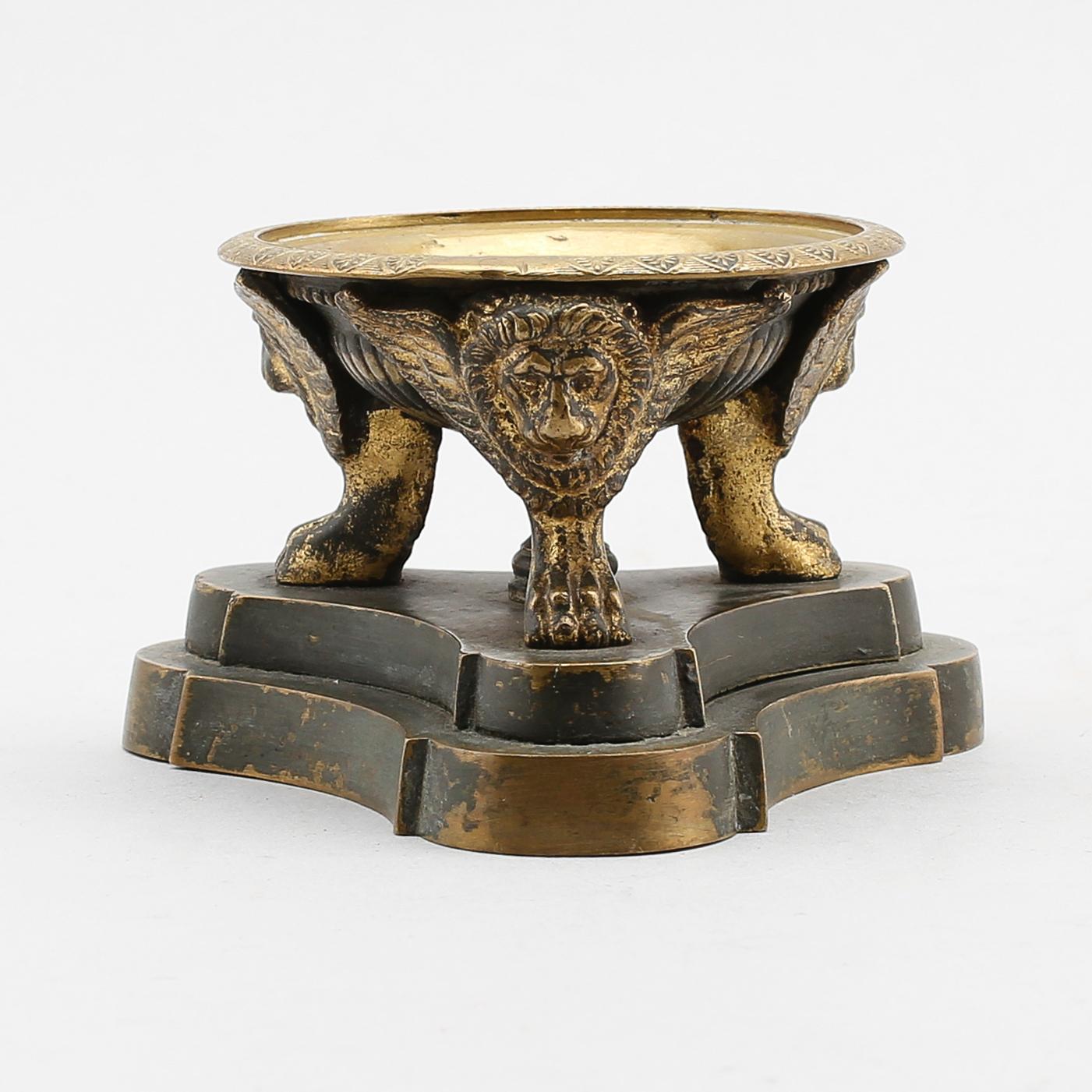 SALTKAR, brons, empire, 1800-talets första hälft.