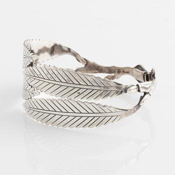 A silver Gertrud Engel bracelet, for A Michelsen Denmark.