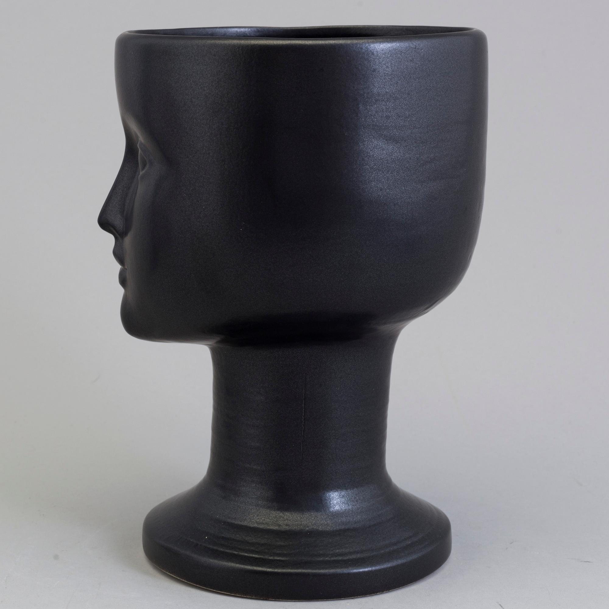 Lisa Larson, two stoneware vase from Gustavsberg.