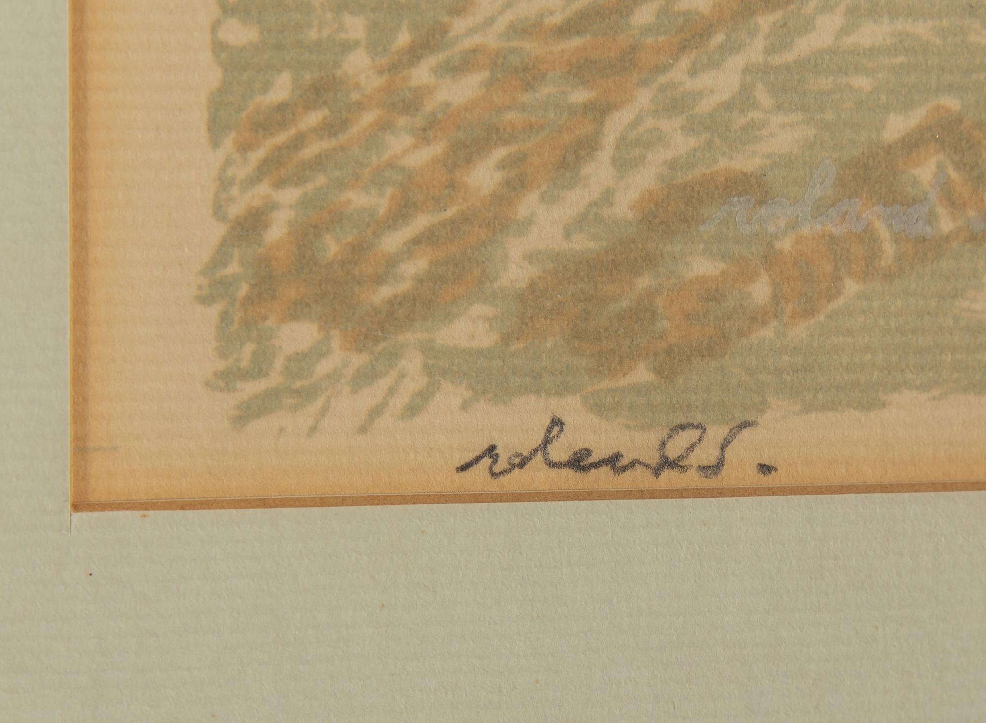 3 lithographs in colors, signed and one numbered.