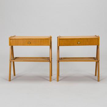 A pair of 1960's bedside tables.
