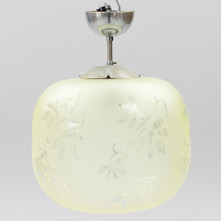 Ceiling lamp. Model A2905. Elektriska AB, Chr Bergh & Co/Cebe for Asea. 1940s.