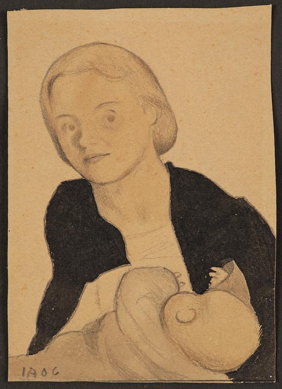 Ivar Arosenius, Eva & Lillan.