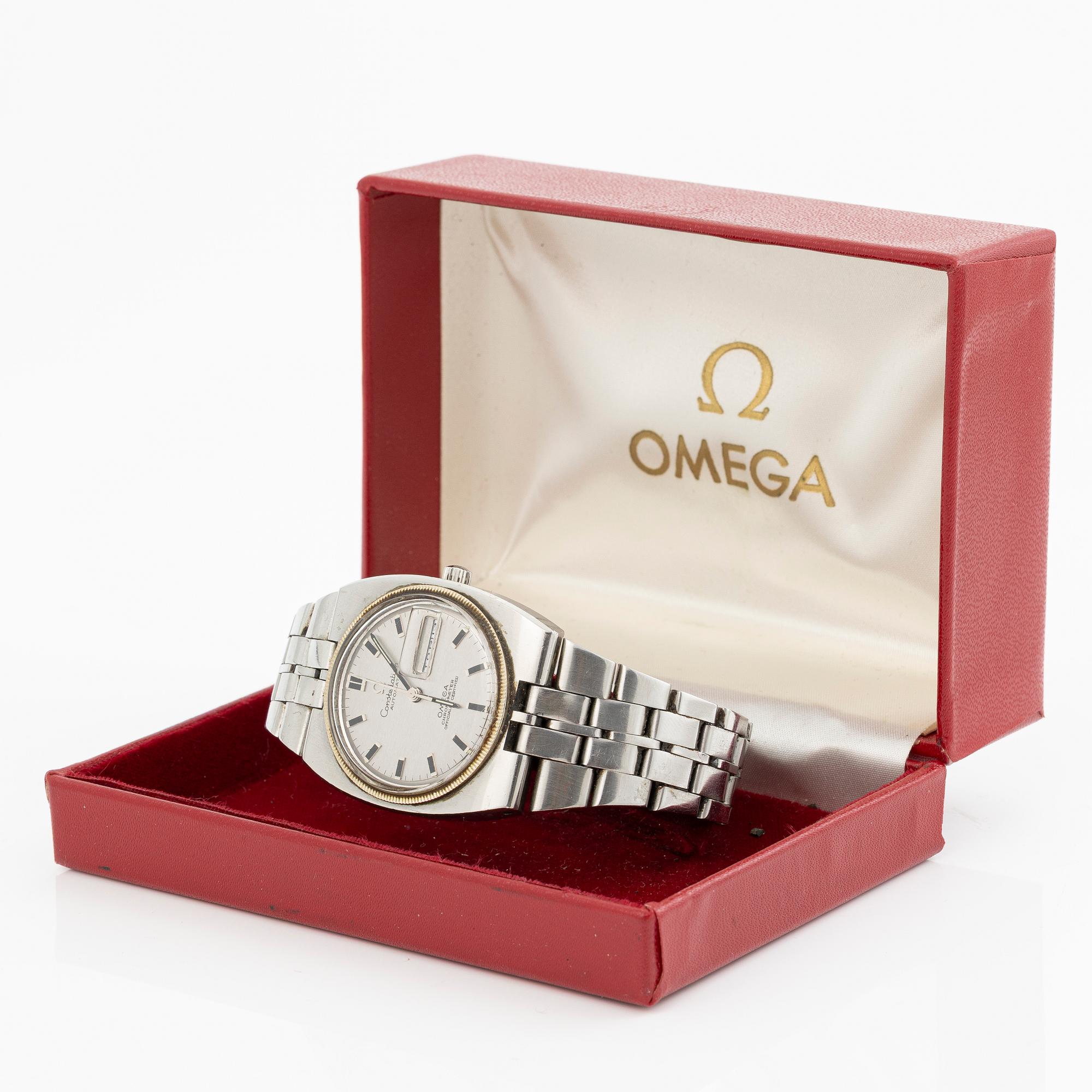 Omega, Constellation, Chronometer, wristwatch, 38 x 34 (41) mm.