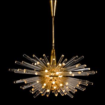 An Austrian 1960s 'Miracle' chandelier by Bakalowits & Sohne.