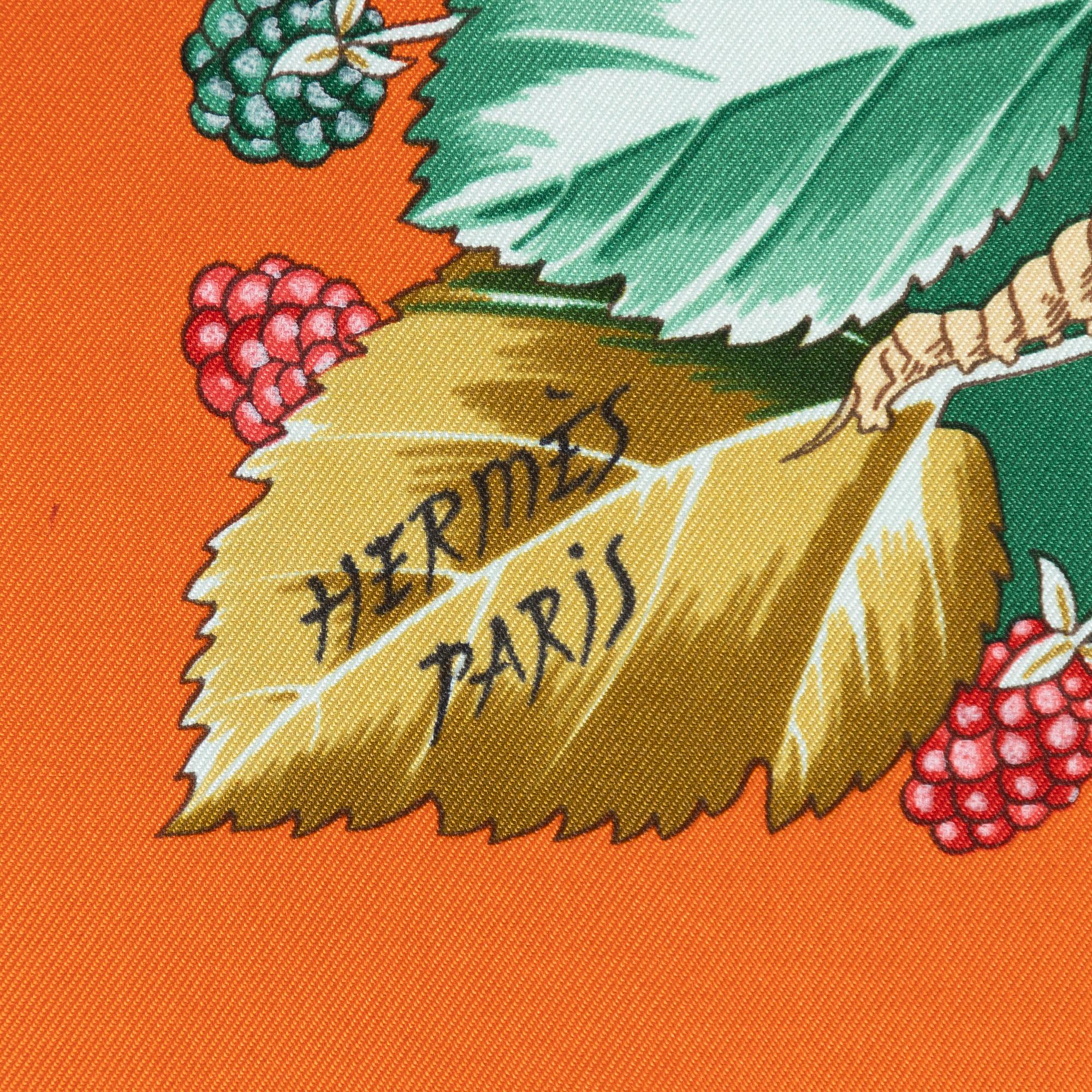 Hermès, scarf, "L'arbre de soie'".