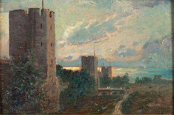 Herman Hägg, Nordergravar, Visby.