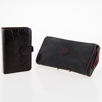 MULBERRY Toilet Bag and Planner.