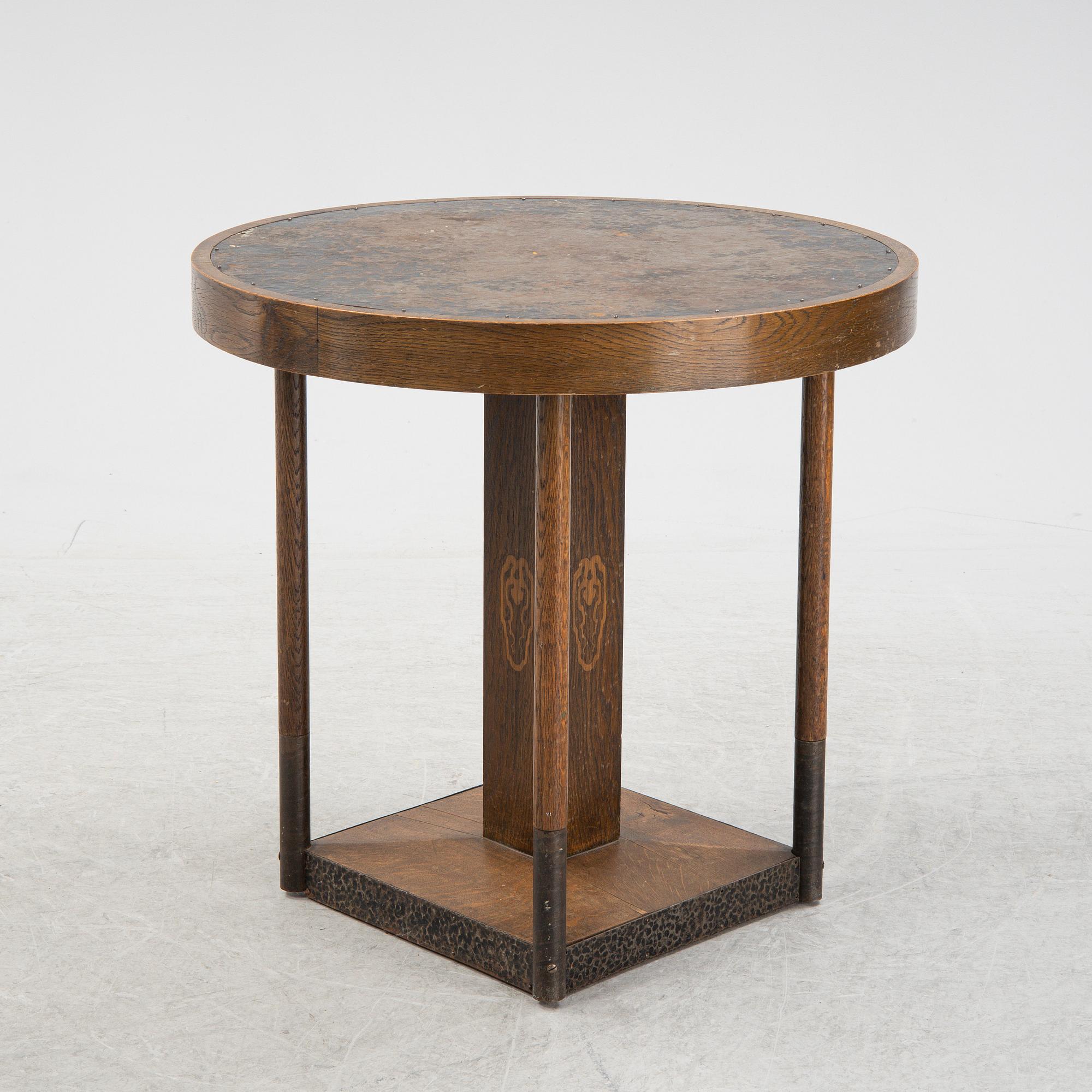 Rökbord, 1900-talets första hälft.