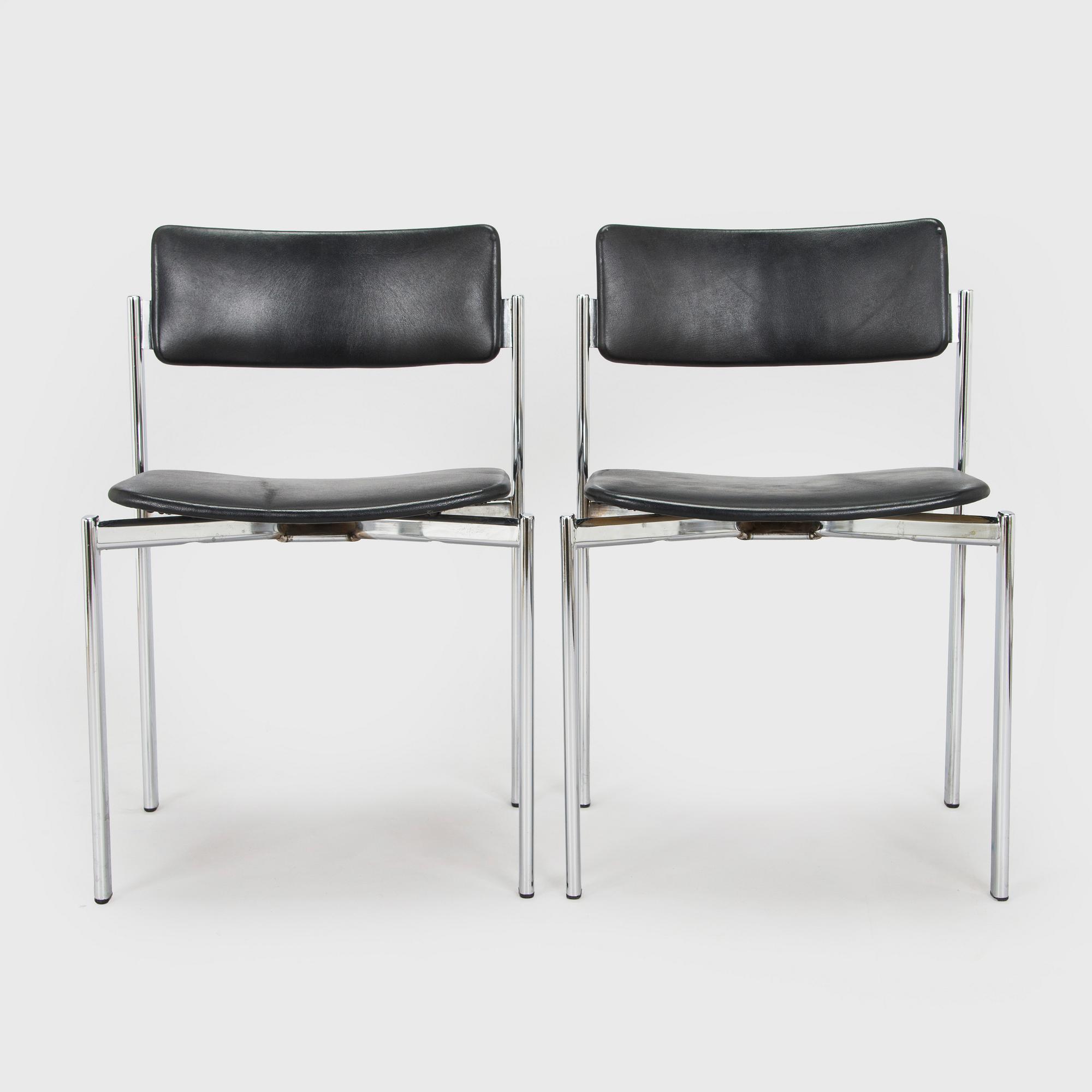 Ilmari Tapiovaara, A set of 6 chairs "Kiki" for Asko, Finland late 20th century.