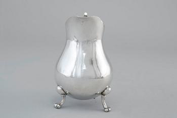 A CREAMER, silver. Unknown master Moscow 1778. Assay master Andrei Andrejev. Alderman F. Petrov. Weight 172 g.