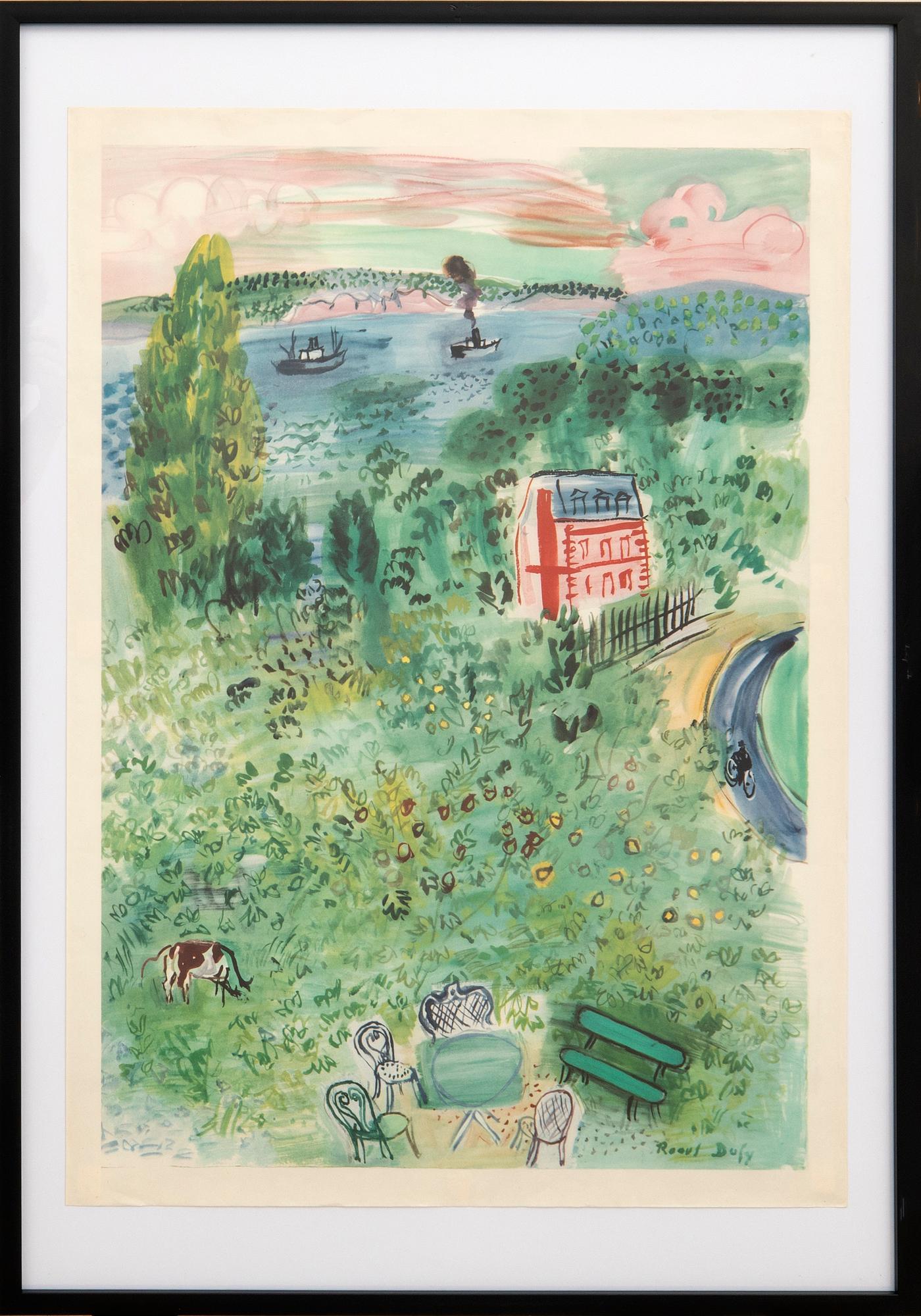Raoul Dufy, "Normandie" 1954.