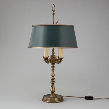 A 20th century table lamp.