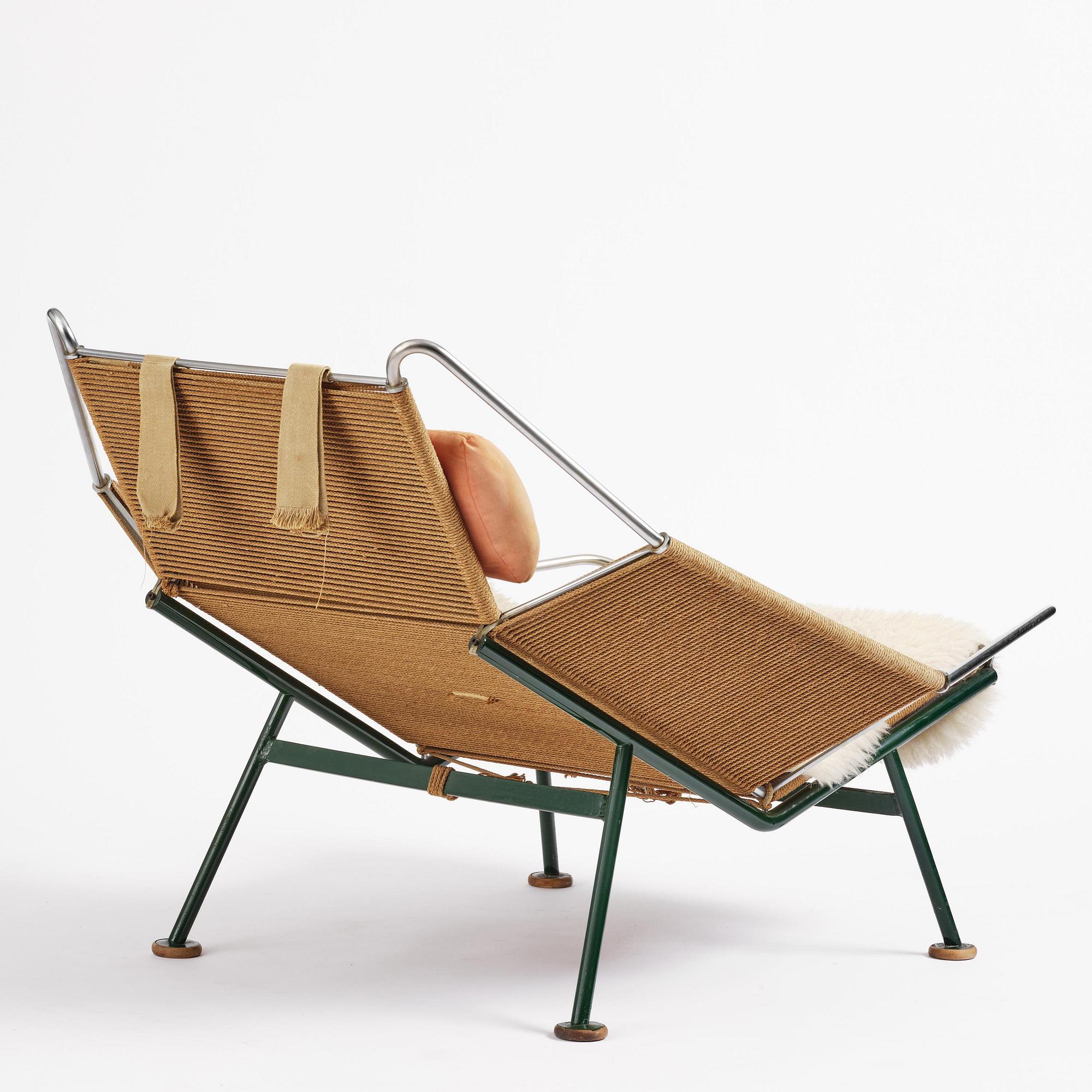 Hans J. Wegner, a "Flag Halyard" chair, Getama, Denmark, 1950s-60s.