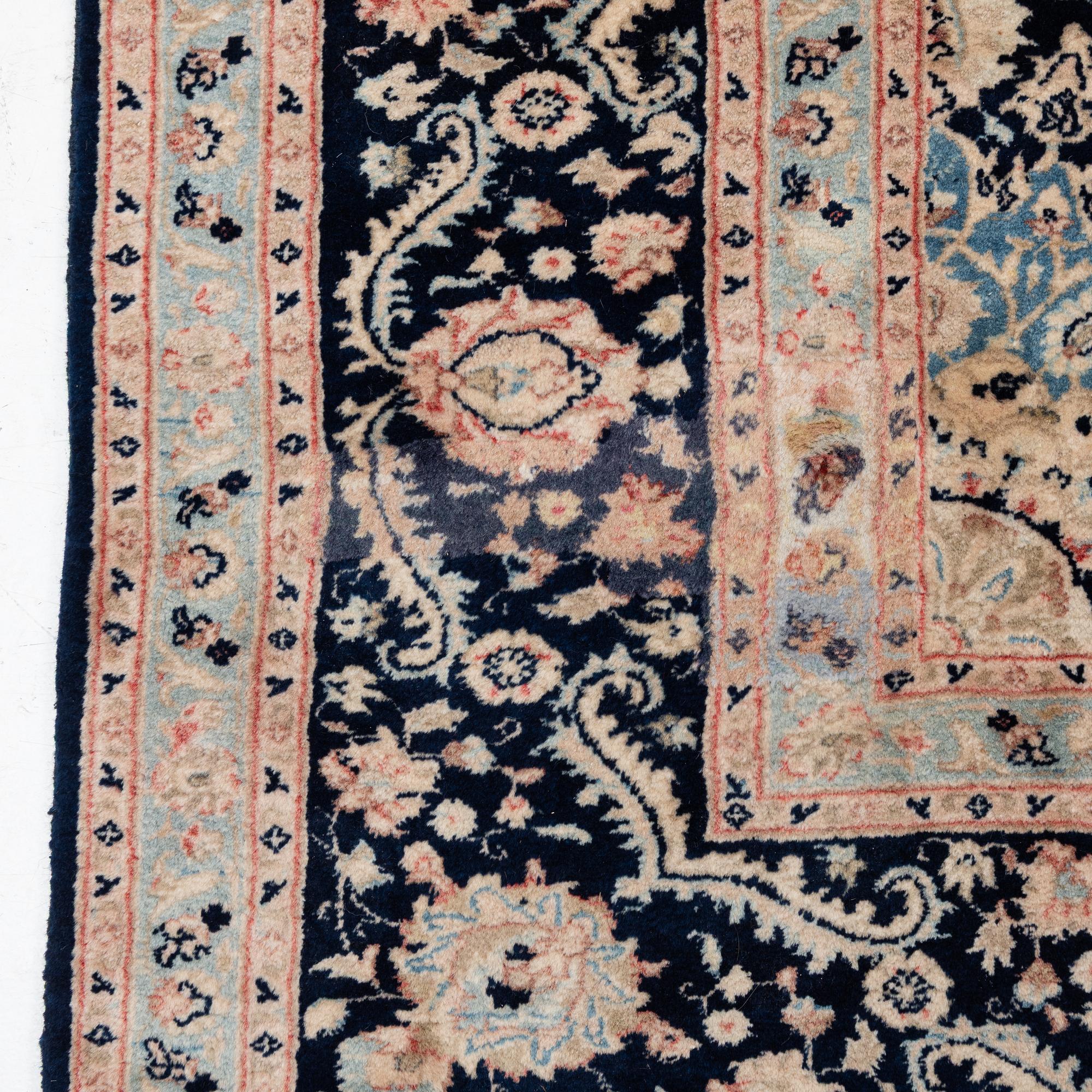 Carpet, Keshan, approx. 325 x 238 cm.