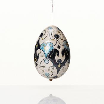 Birger Kaipiainen, skulptur, ägg, Arabia, Finland, troligen 1970-tal.