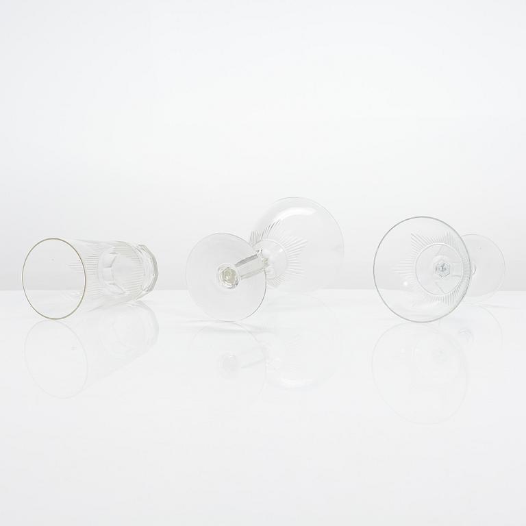 Erkki Vesanto, a 104-piece 'Marjatta' glassware for Iittala 1947-1969.
