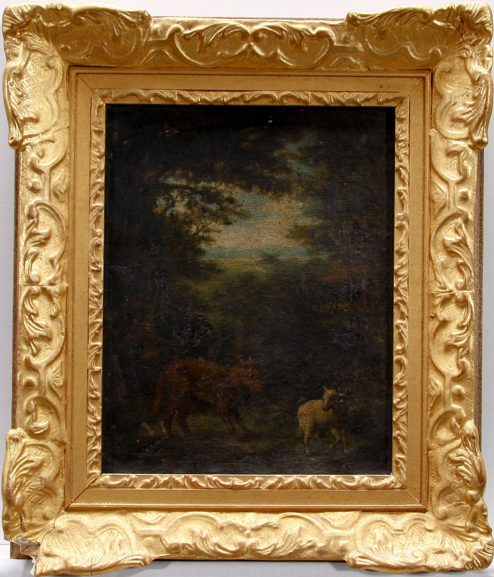 OKÄND KONSTNÄR, olja på duk, 1700-tal.